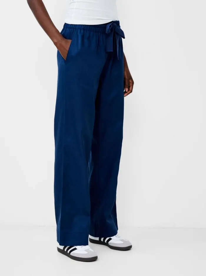 French Connection Trousers Bodie Blend Trousers Midnight Blue 8211 Woman
