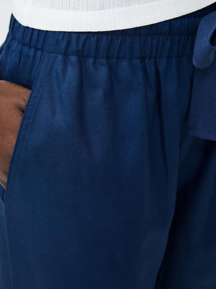 French Connection Trousers Bodie Blend Trousers Midnight Blue 8211 Woman