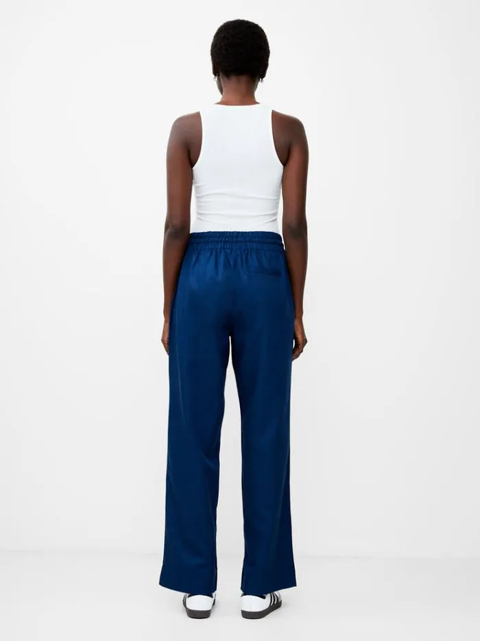 French Connection Trousers Bodie Blend Trousers Midnight Blue 8211 Woman