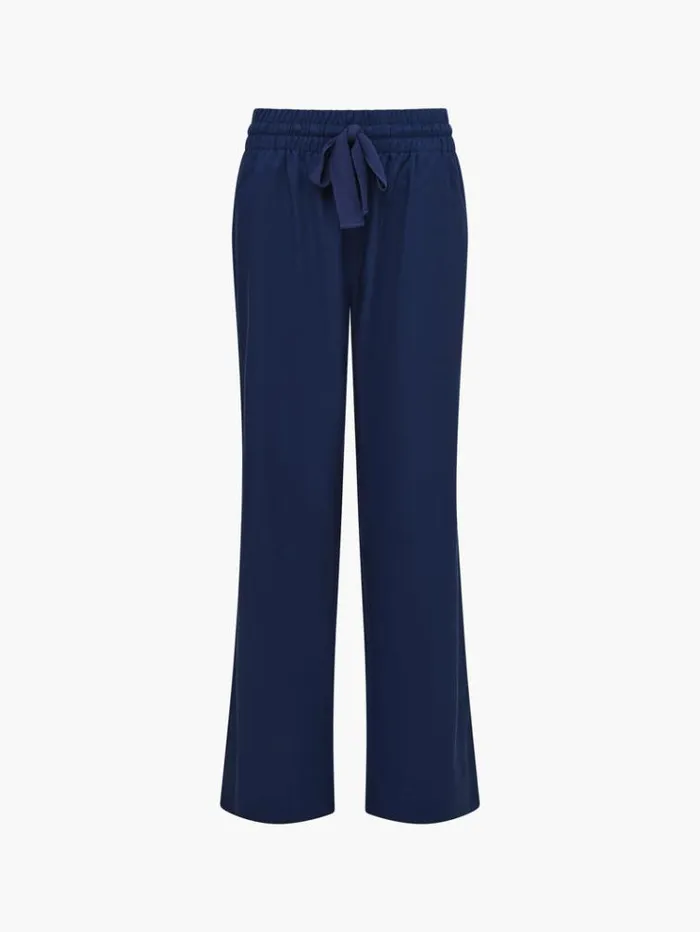 French Connection Trousers Bodie Blend Trousers Midnight Blue 8211 Woman