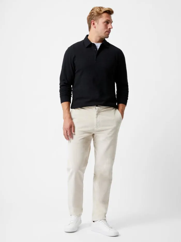 French Connection Trousers Corduroy Stretch Band Trouser Stone 8211 Man