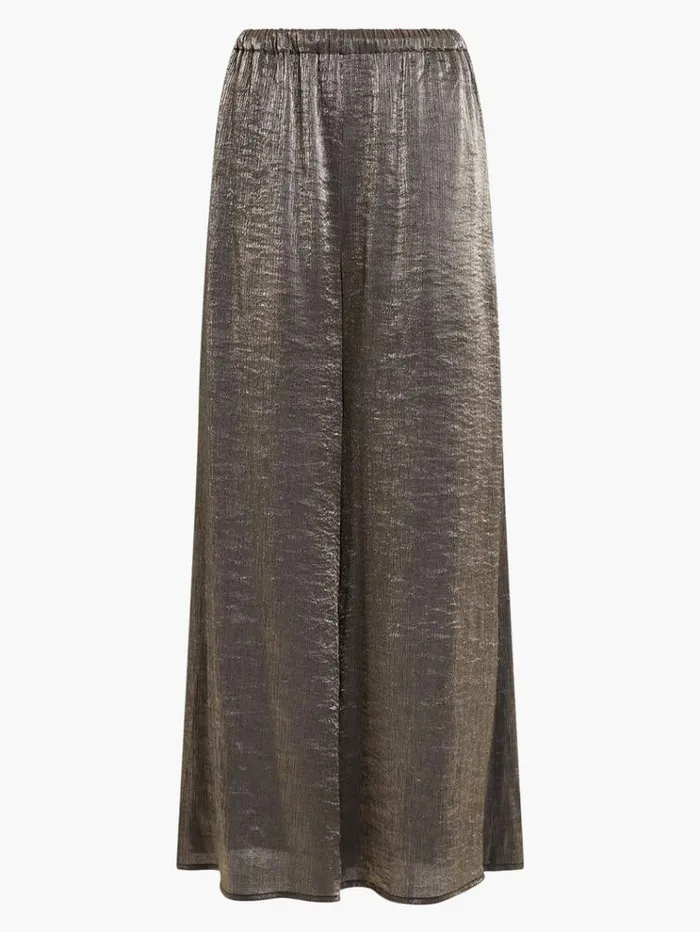 French Connection Trousers Dafne Shine Wide Leg Trousers Shine 8211 Woman