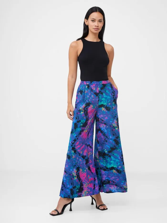 French Connection Trousers Gabriella Eco Delphine Trousers Blue Depths 8211 Woman French Connection Trousers Gabriella Eco Delphine Trousers Blue Depths 8211 Woman