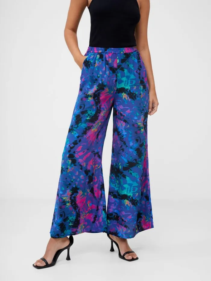 French Connection Trousers Gabriella Eco Delphine Trousers Blue Depths 8211 Woman
