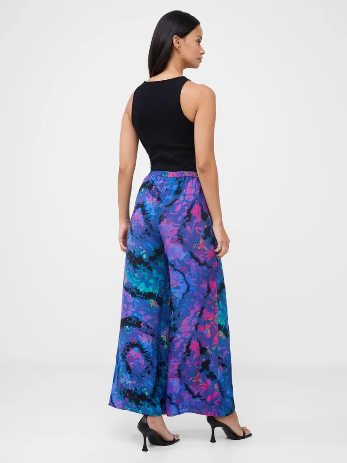 French Connection Trousers Gabriella Eco Delphine Trousers Blue Depths 8211 Woman