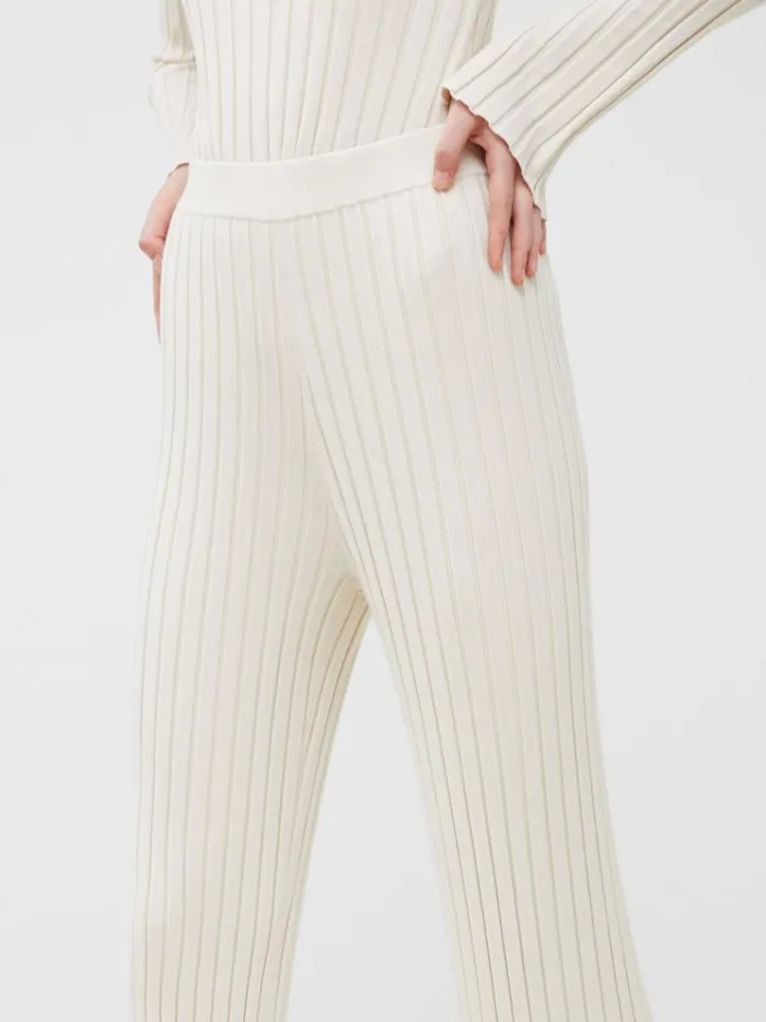 French Connection Trousers Minar Eco Pleated Trousers Classic Cream 8211 Woman