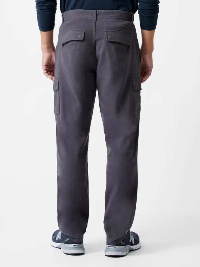 French Connection Trousers Smart Cargo Pants Dark Grey 8211 Man