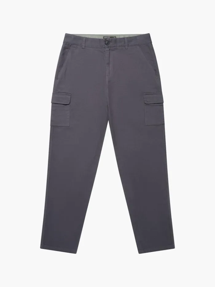 French Connection Trousers Smart Cargo Pants Dark Grey 8211 Man
