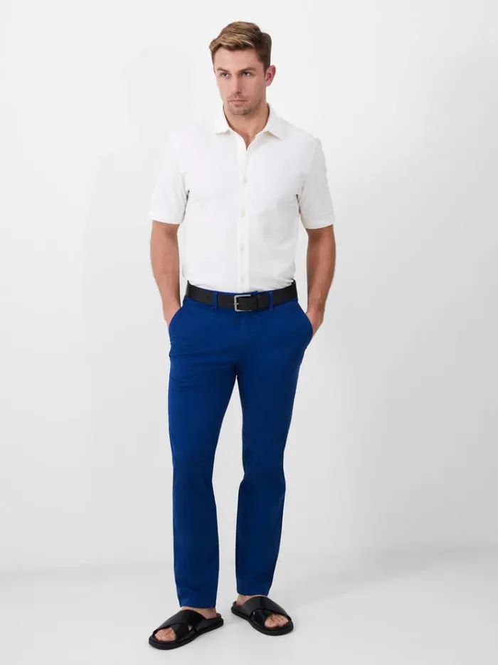 French Connection Trousers Stretch Chino Trousers Navy 8211 Man