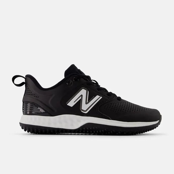 Fresh Foam Velo v3 Turf Trainer Synthetics Black with White Women Softball New Balance Fresh Foam Velo v3 Turf Trainer Synthetics Black with White Women Softball New Balance
