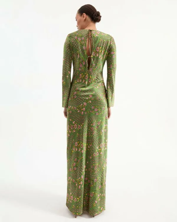Gemma Maxi Dress Lemongrass Multi Women Veronica Beard Dresses Gemma Maxi Dress Lemongrass Multi Women Veronica Beard Dresses