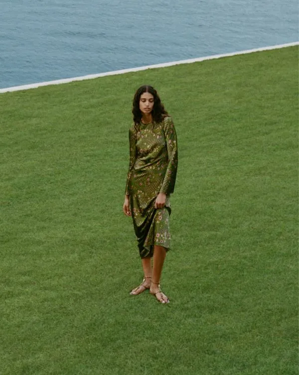 Gemma Maxi Dress Lemongrass Multi Women Veronica Beard Dresses Gemma Maxi Dress Lemongrass Multi Women Veronica Beard Dresses