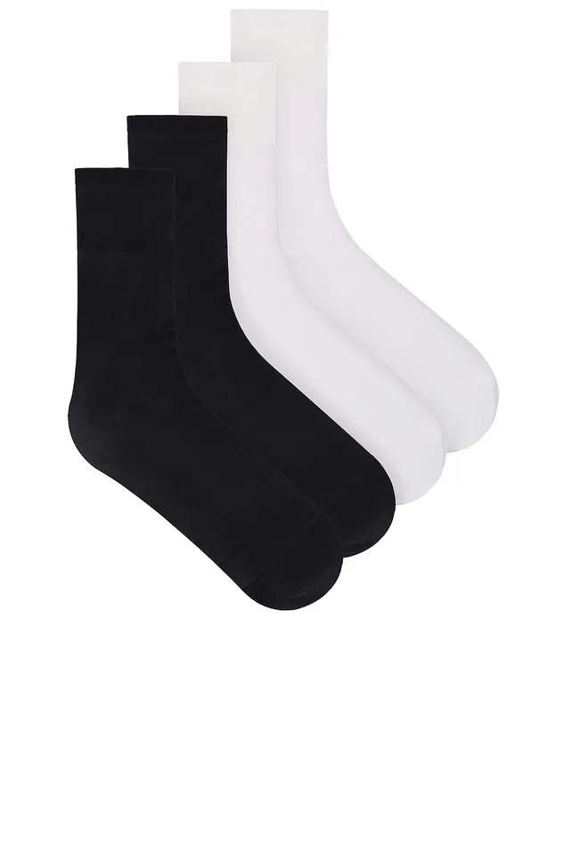 Gia Knee Sock Pack White and Black Women Lovers and Friends Other Accessories Gia Knee Sock Pack White and Black Women Lovers and Friends Other Accessories