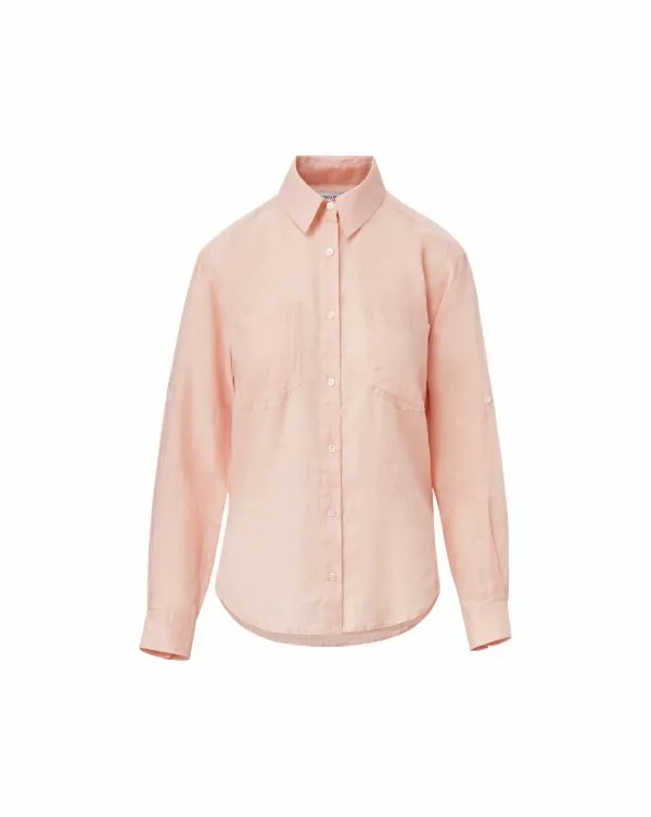 Gil Top Pink Shell Women Veronica Beard Tops