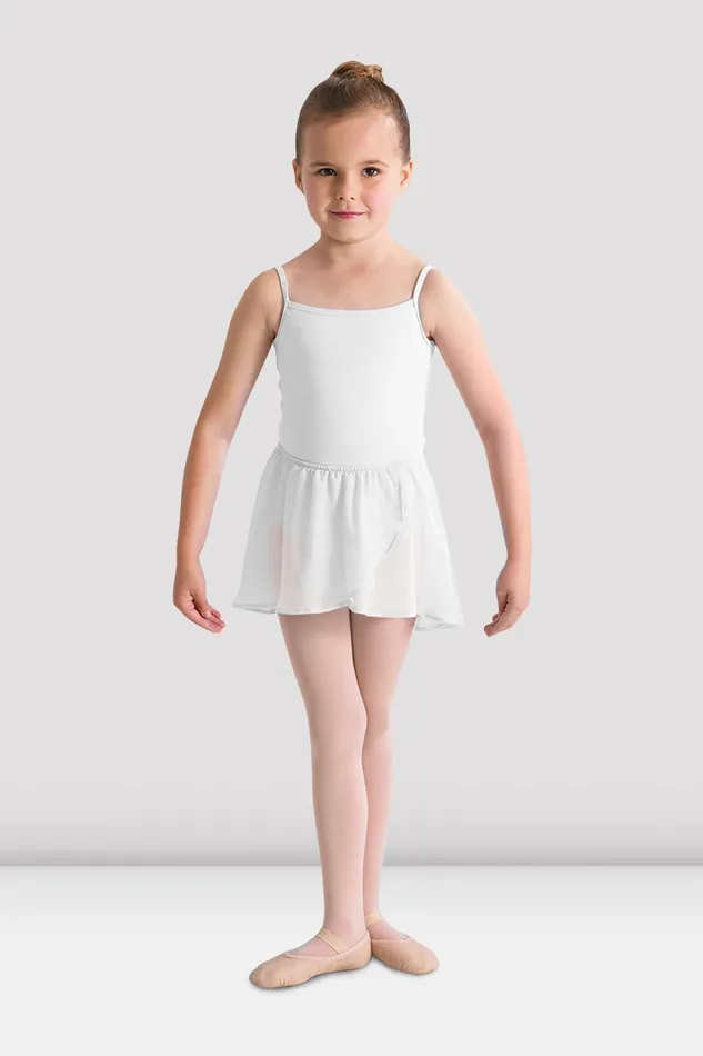 Girls Barre Stretch Waist Ballet Skirt White Skirts and Tutus Bloch Children