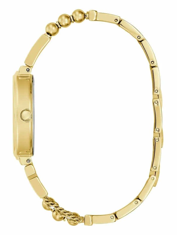 GoldTone Mixed Chain Analog Watch Gold Women Watches GUESS GoldTone Mixed Chain Analog Watch Gold Women Watches GUESS