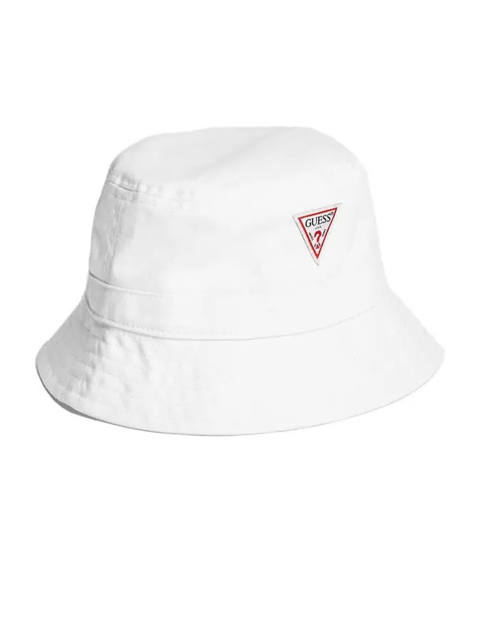 GUESS Activewear Women Logo Bucket Hat White