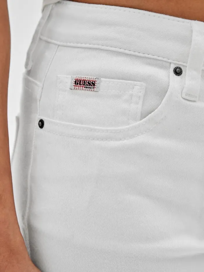 GUESS GUESS Originals Kit Bootcut Jeans Go Aged White Wash Women Bottoms GUESS GUESS Originals Kit Bootcut Jeans Go Aged White Wash Women Bottoms