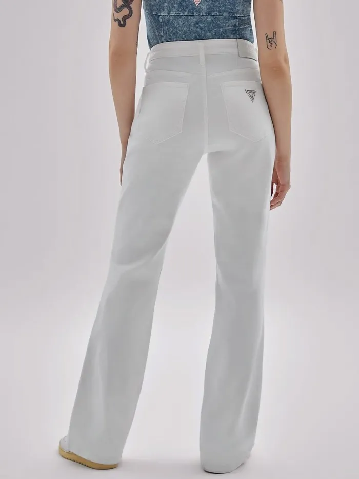 GUESS GUESS Originals Kit Bootcut Jeans Go Aged White Wash Women Bottoms GUESS GUESS Originals Kit Bootcut Jeans Go Aged White Wash Women Bottoms