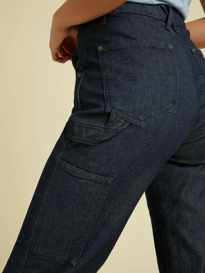 GUESS GUESS Originals Kit Carpenter Jeans Go Dark Rinse Wash Women Jeans and Denim GUESS GUESS Originals Kit Carpenter Jeans Go Dark Rinse Wash Women Jeans and Denim