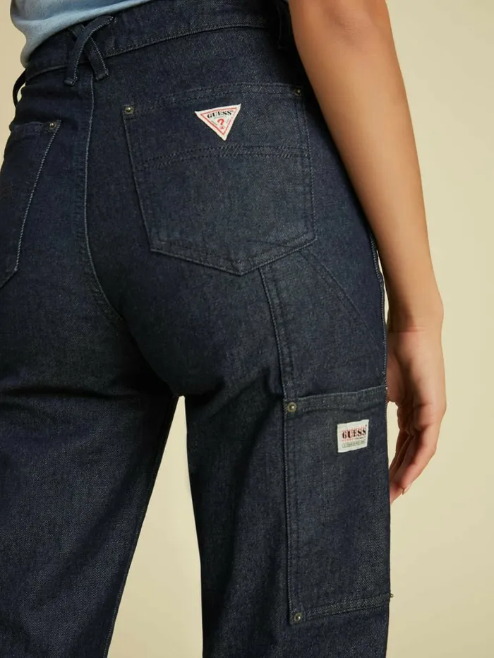GUESS GUESS Originals Kit Carpenter Jeans Go Dark Rinse Wash Women Jeans and Denim GUESS GUESS Originals Kit Carpenter Jeans Go Dark Rinse Wash Women Jeans and Denim