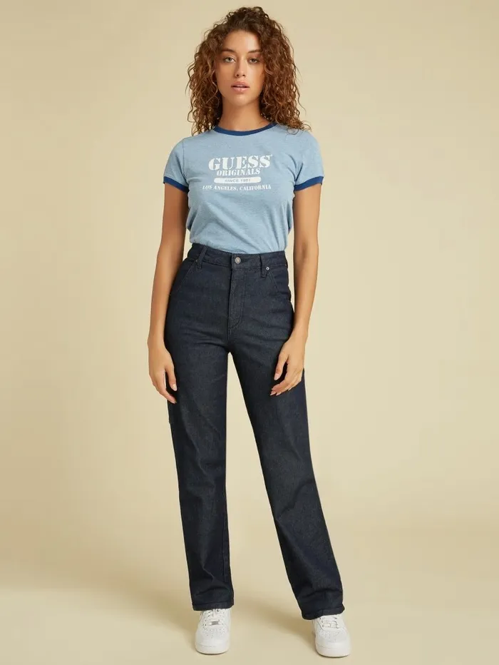 GUESS GUESS Originals Kit Carpenter Jeans Go Dark Rinse Wash Women Jeans and Denim GUESS GUESS Originals Kit Carpenter Jeans Go Dark Rinse Wash Women Jeans and Denim
