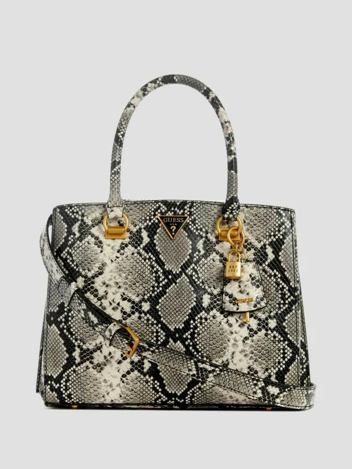 GUESS Handbags Women Ales Girlfriend Satchel Bc Whisker Wash