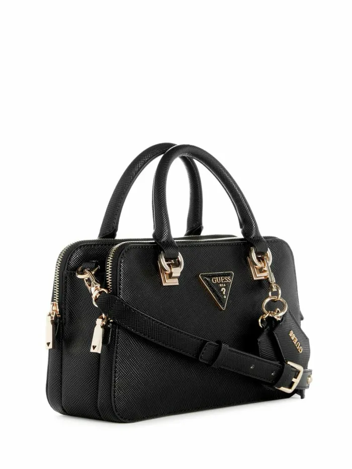GUESS Handbags Women Brynlee Small Status Satchel Black GUESS Handbags Women Brynlee Small Status Satchel Black