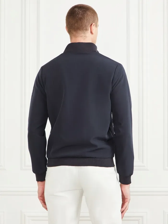 GUESS Hoodies and Sweaters Men Logo ZipUp Jacket Bleu lgant GUESS Hoodies and Sweaters Men Logo ZipUp Jacket Bleu lgant