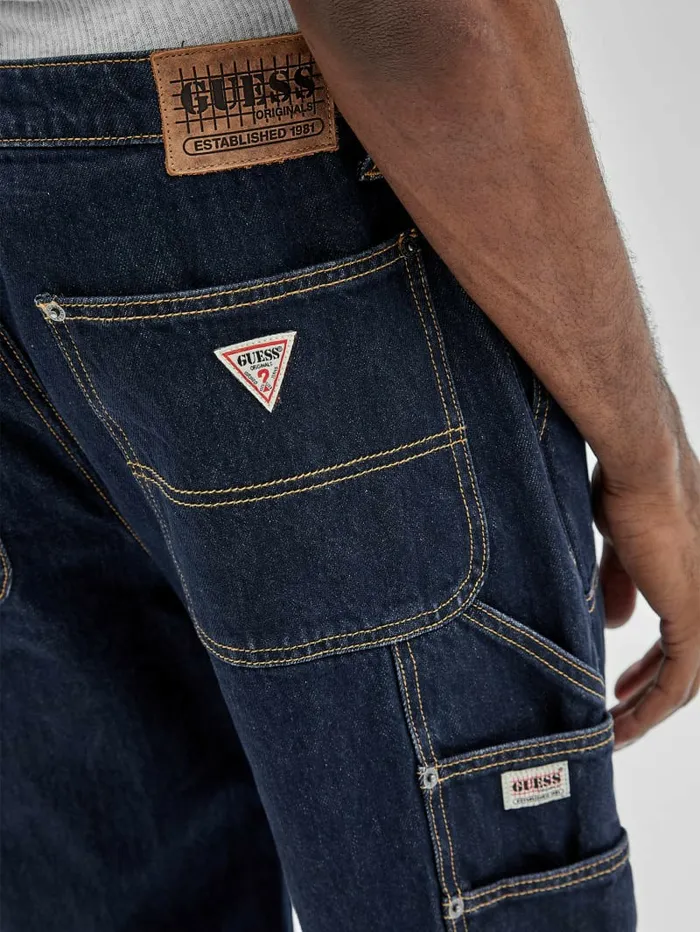 GUESS Originals Kit Tactical Carpenter Jeans Go Hyde Blk Wash Men Jeans and Denim GUESS GUESS Originals Kit Tactical Carpenter Jeans Go Hyde Blk Wash Men Jeans and Denim GUESS