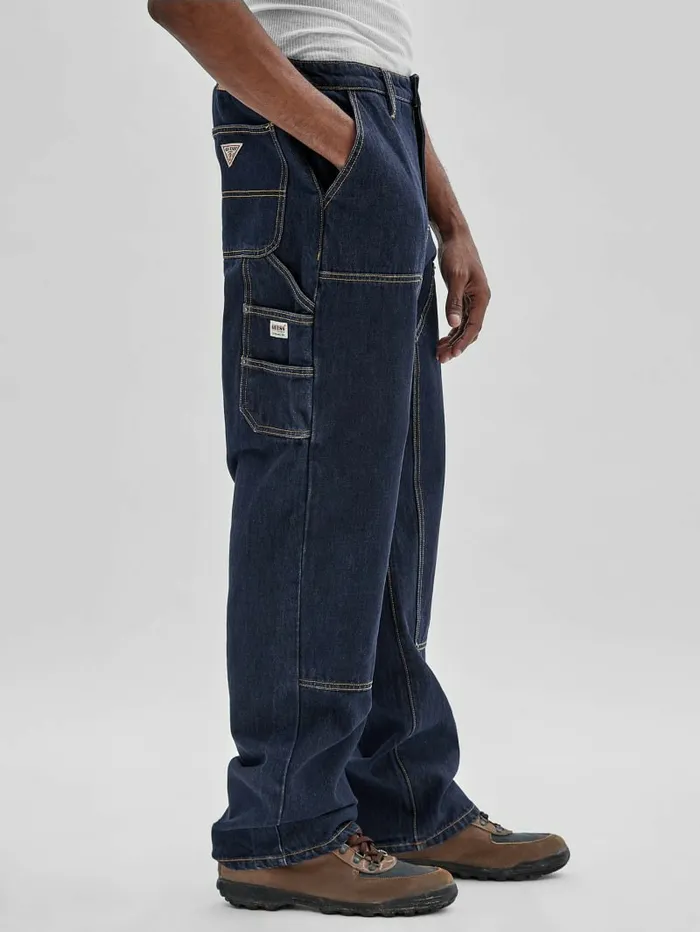 GUESS Originals Kit Tactical Carpenter Jeans Go Hyde Blk Wash Men Jeans and Denim GUESS GUESS Originals Kit Tactical Carpenter Jeans Go Hyde Blk Wash Men Jeans and Denim GUESS