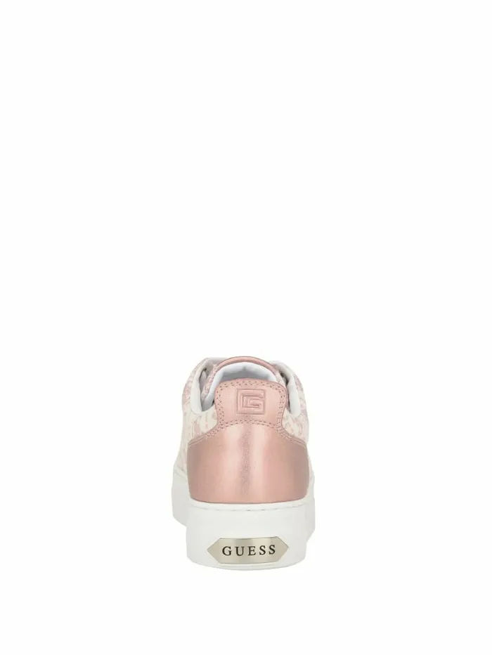 GUESS Sneakers Women Giaa Logo Print LowTop Sneakers Medium Pink Logo GUESS Sneakers Women Giaa Logo Print LowTop Sneakers Medium Pink Logo