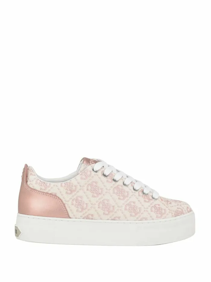 GUESS Sneakers Women Giaa Logo Print LowTop Sneakers Medium Pink Logo GUESS Sneakers Women Giaa Logo Print LowTop Sneakers Medium Pink Logo