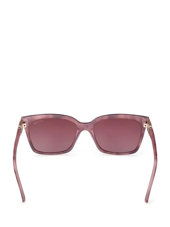 GUESS Square Plastic Sunglasses Purple Women Sunglasses GUESS Square Plastic Sunglasses Purple Women Sunglasses