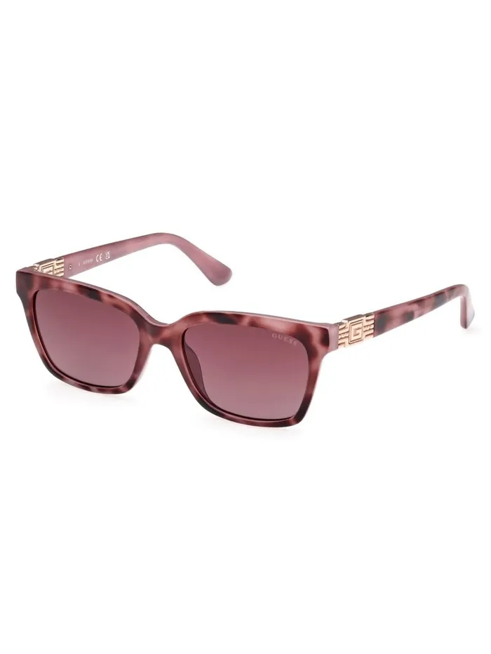 GUESS Square Plastic Sunglasses Purple Women Sunglasses GUESS Square Plastic Sunglasses Purple Women Sunglasses