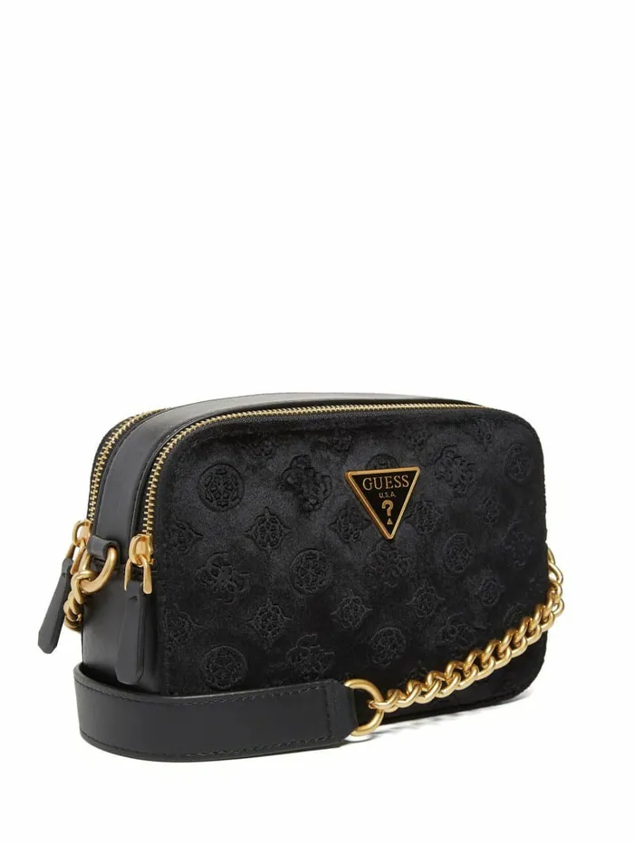 Handbags GUESS Women Ales Camera Bag Black Handbags GUESS Women Ales Camera Bag Black
