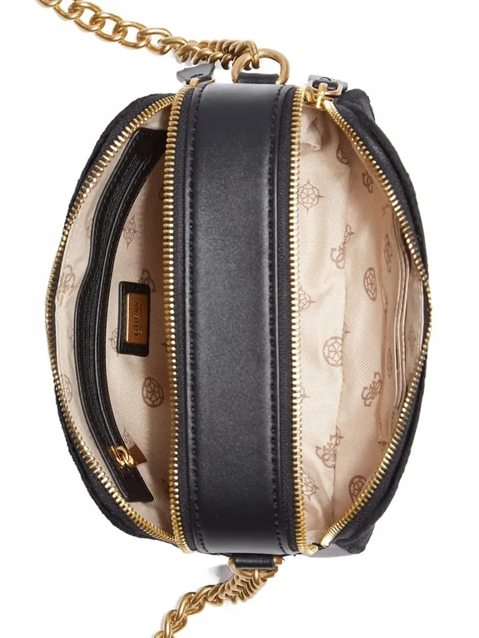 Handbags GUESS Women Ales Camera Bag Black Handbags GUESS Women Ales Camera Bag Black