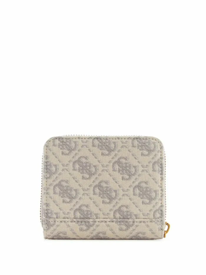 Handbags GUESS Women Izzy Small ZipAround Wallet Dove Logo Handbags GUESS Women Izzy Small ZipAround Wallet Dove Logo