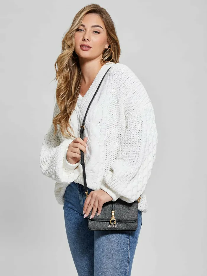 Handbags Women James Quattro G Crossbody Organizer Wallet Cloud Wash GUESS Handbags Women James Quattro G Crossbody Organizer Wallet Cloud Wash GUESS