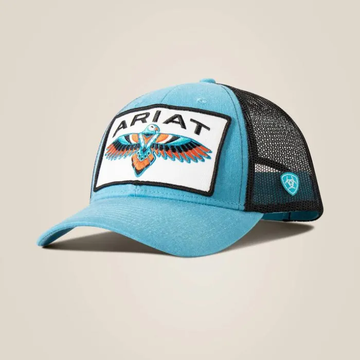 Hats and Caps Women Ariat Firebird Cap Blue