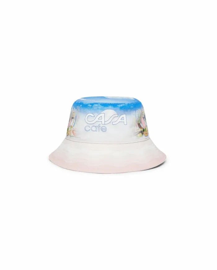 Hats MenWomen Casablanca Paris Casa Cafe Bucket Hat