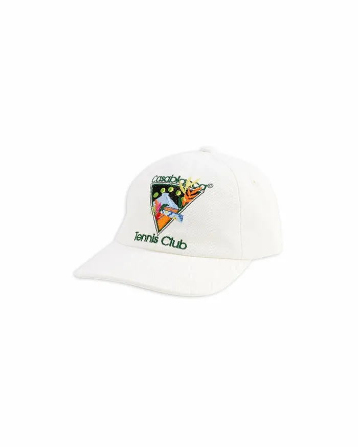 Hats MenWomen Casablanca Paris White Tennis Club Icon Cap