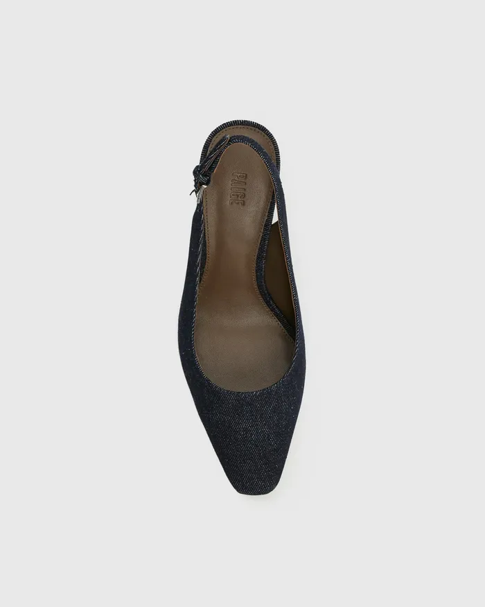 Heels and Wedges PAIGE Women Kaela Pump 8211 Dark Indigo