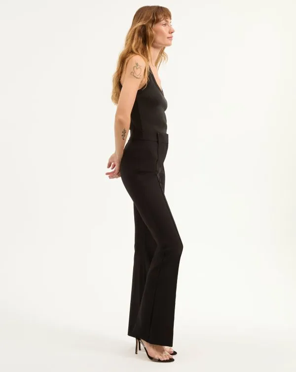 Hibiscus Scuba Pant Black Women Veronica Beard Pants Hibiscus Scuba Pant Black Women Veronica Beard Pants