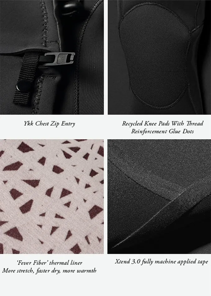 High Seas II 43 Full Chest Zip Wetsuit Stealth High Seas Wetsuits Vissla Men High Seas II 43 Full Chest Zip Wetsuit Stealth High Seas Wetsuits Vissla Men