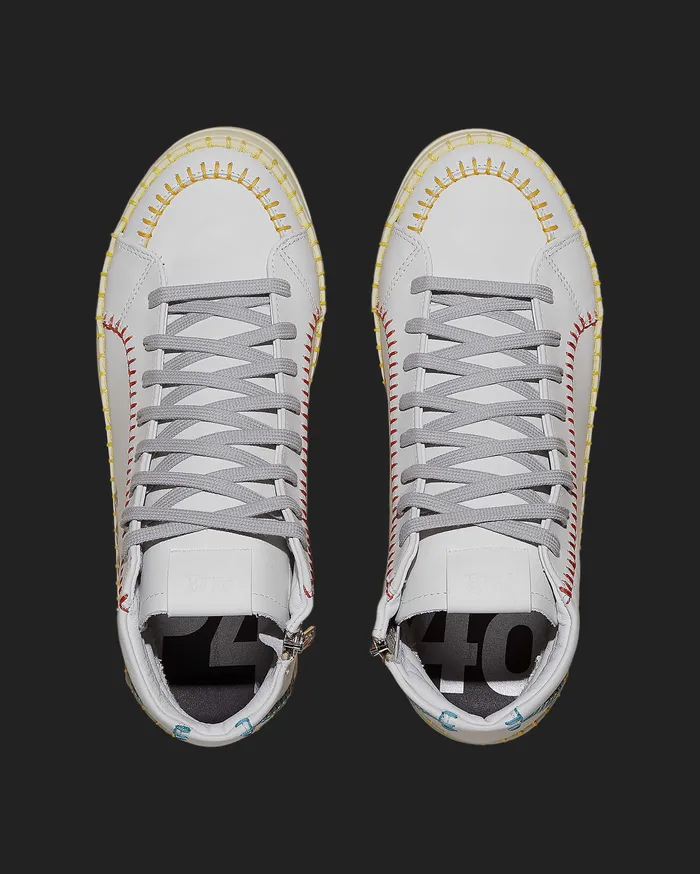 High Tops Women P448 Skate WhiteStitch Sneaker High Tops Women P448 Skate WhiteStitch Sneaker