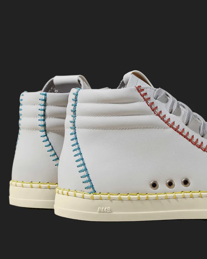 High Tops Women P448 Skate WhiteStitch Sneaker High Tops Women P448 Skate WhiteStitch Sneaker