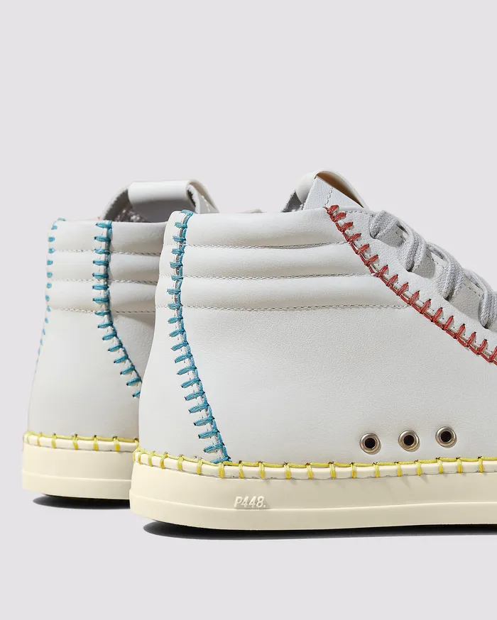 High Tops Women P448 Skate WhiteStitch Sneaker High Tops Women P448 Skate WhiteStitch Sneaker