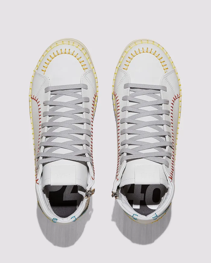 High Tops Women P448 Skate WhiteStitch Sneaker High Tops Women P448 Skate WhiteStitch Sneaker