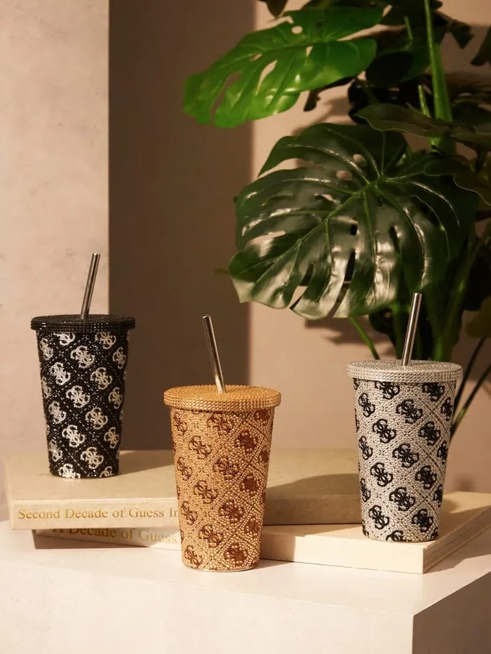 Home Quattro G Tumbler Cup Bamboo 8211 GUESS Women